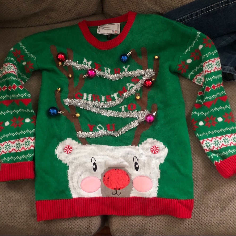 Christmas party ugly sweater size small